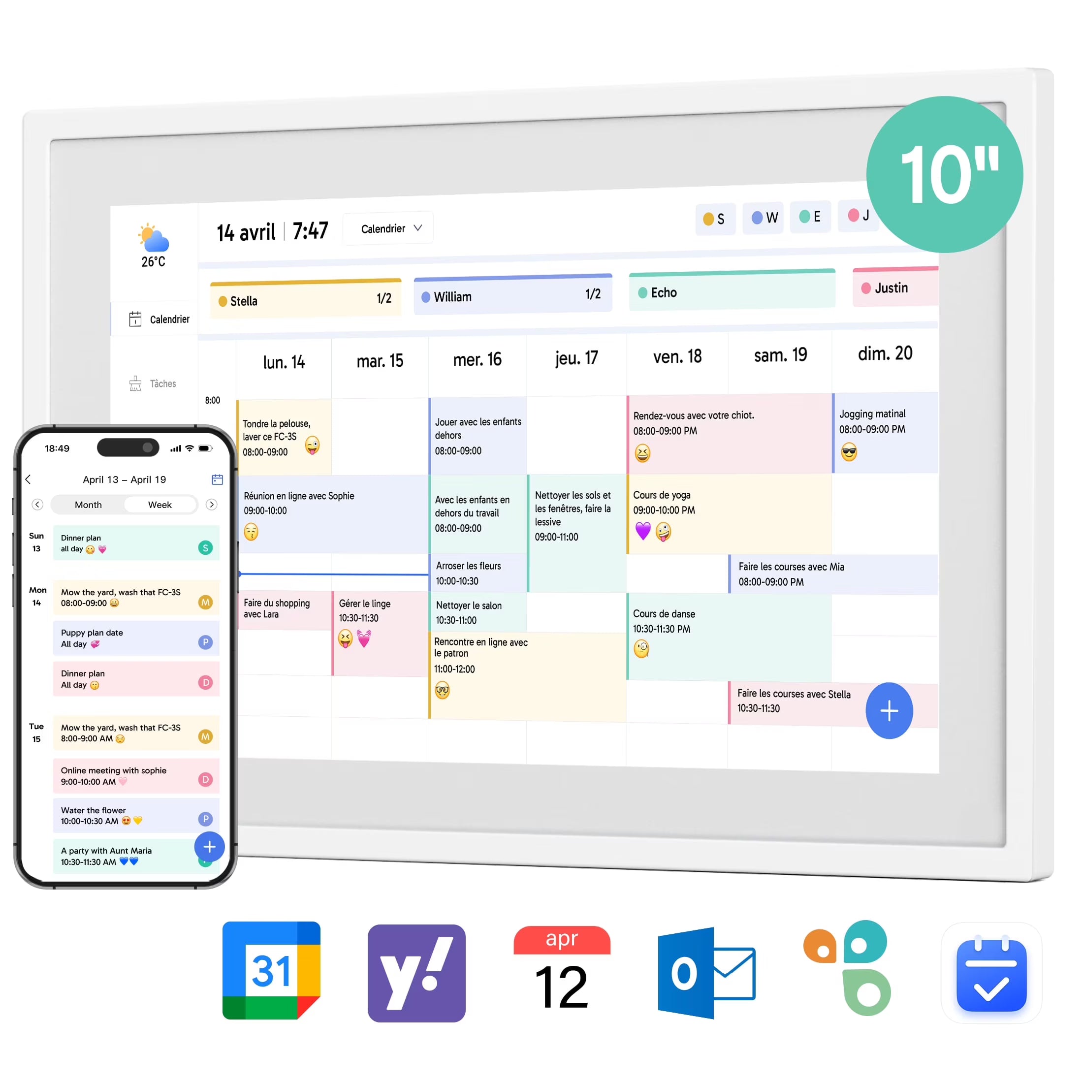 10" Calendar